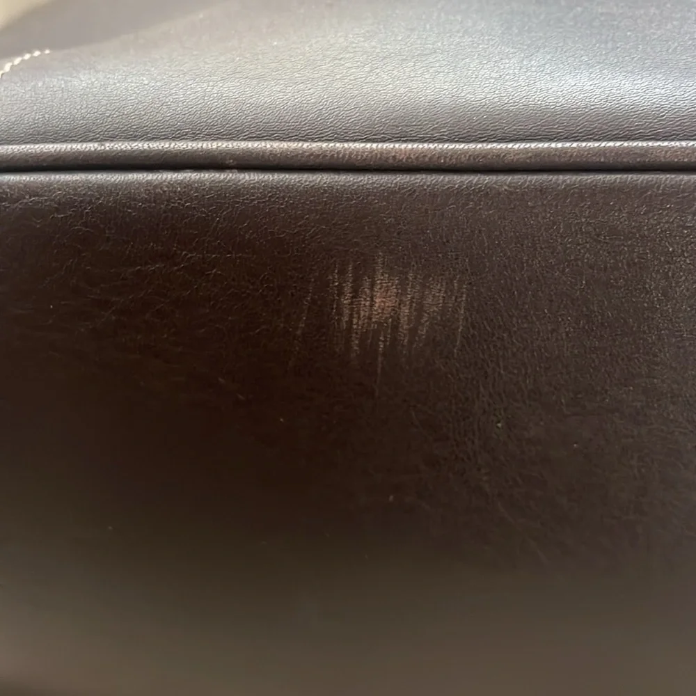 COACH leather RARE vintage Y2K brown Tote bag